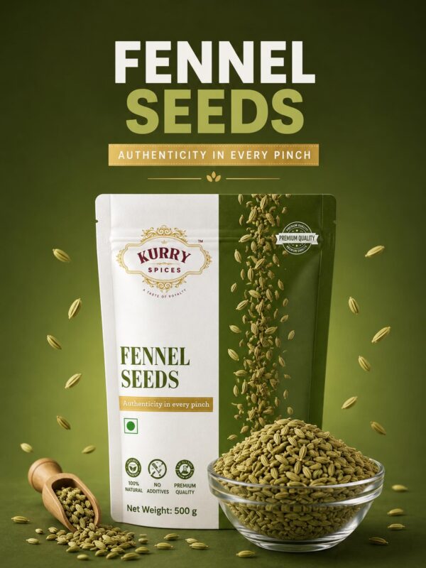 Fennel Seeds, Variyali (Premium)
